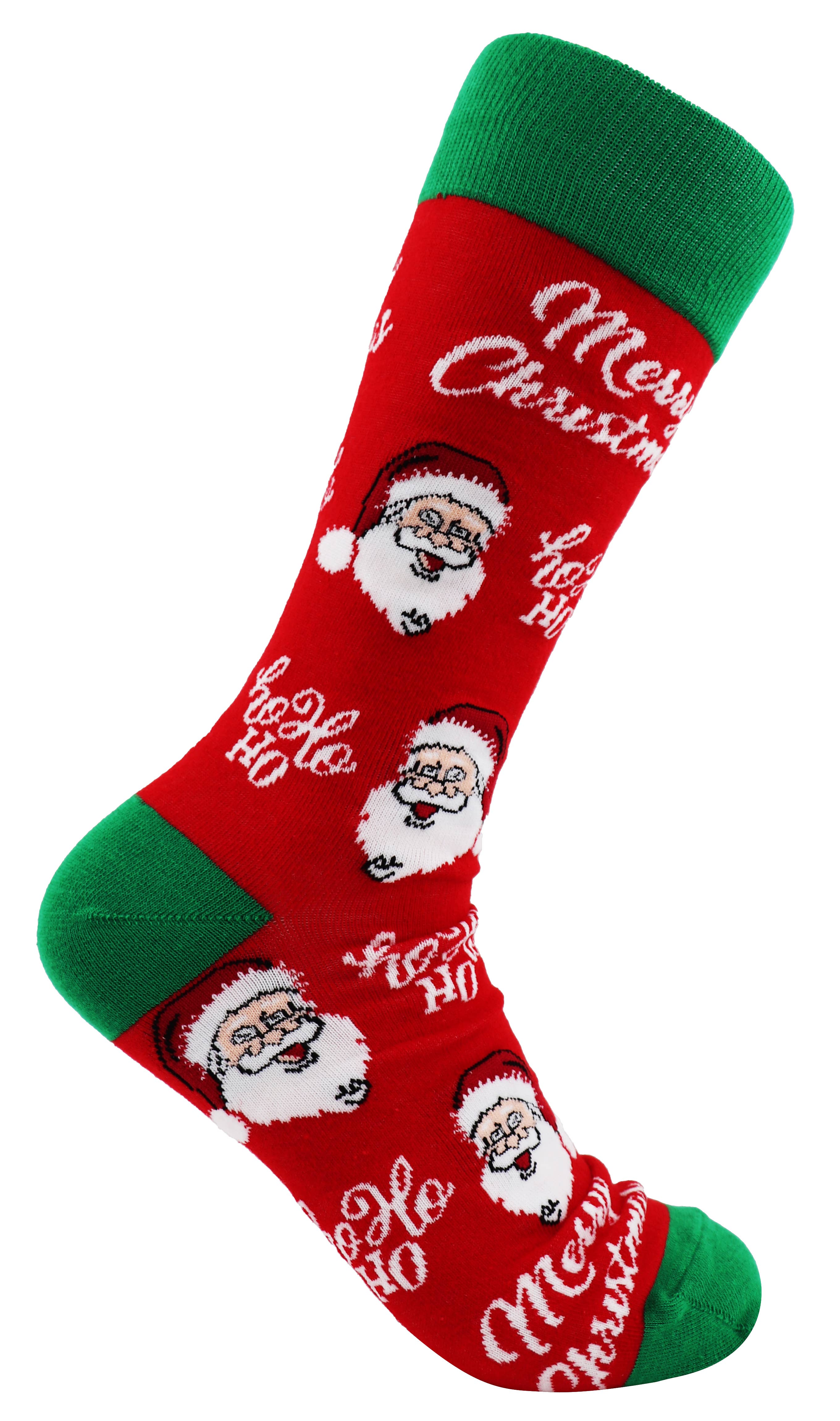 SoXcellent - Vente Chaussettes – unisexe - Chaussettes fantaisie unisexes Merry Christmas Santa Claus Hohoho10