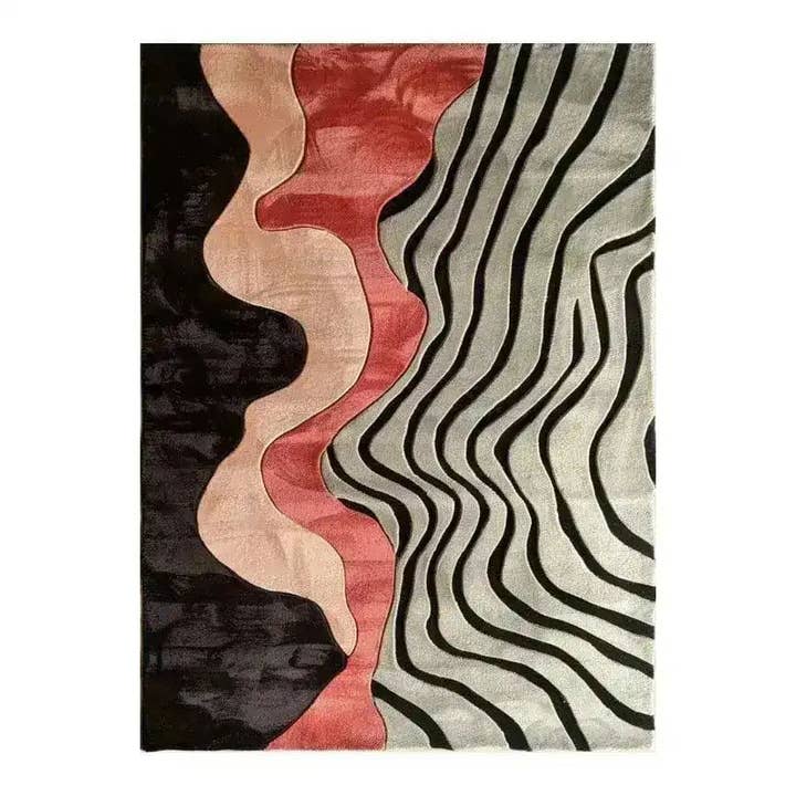 Sculptural Hand Tufted Rug for wholesale by Maia Homes