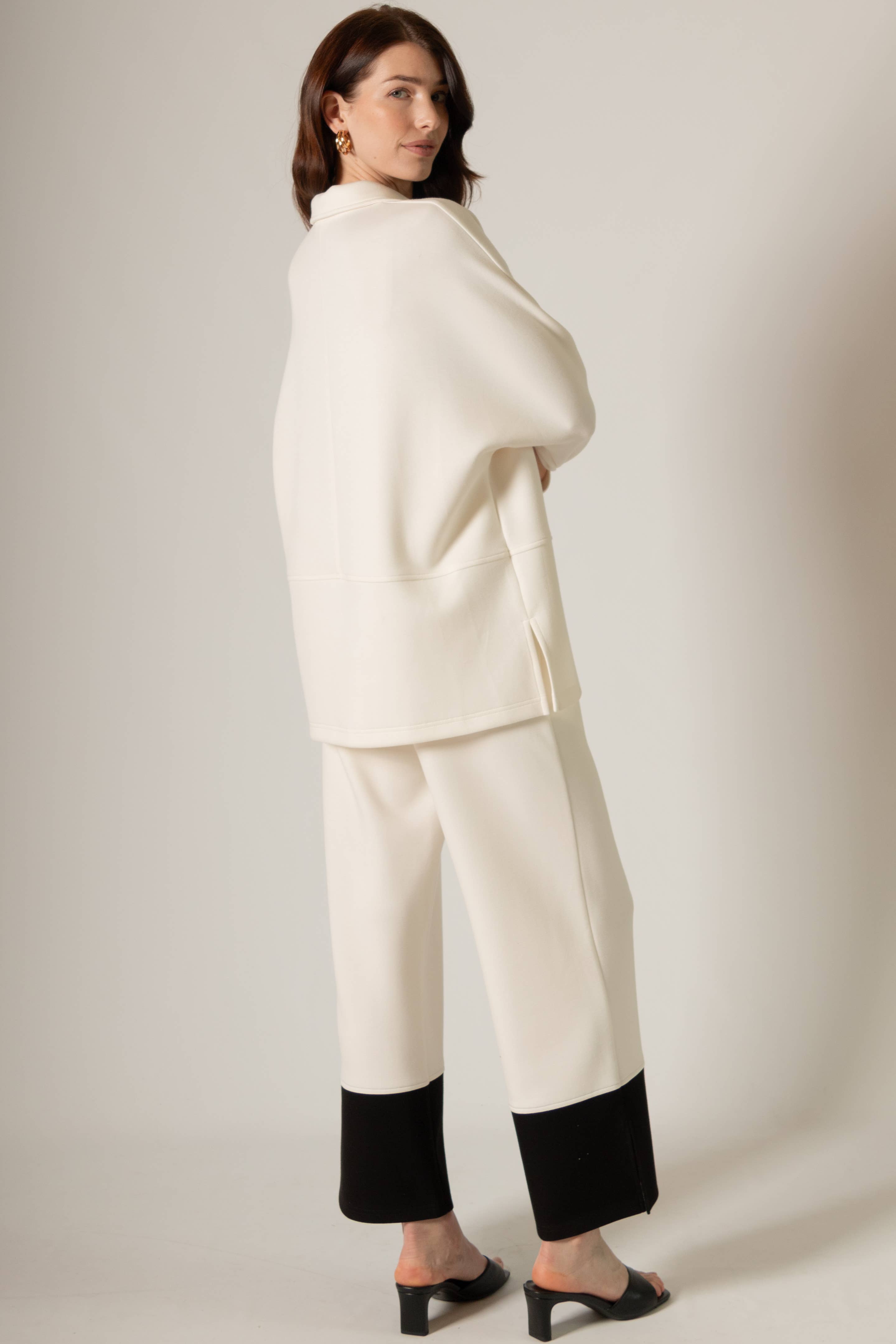 P. CILL - Wholesale T-Shirt - Women's - P. CILL Butter Modal Collared Long Sleeve Top24