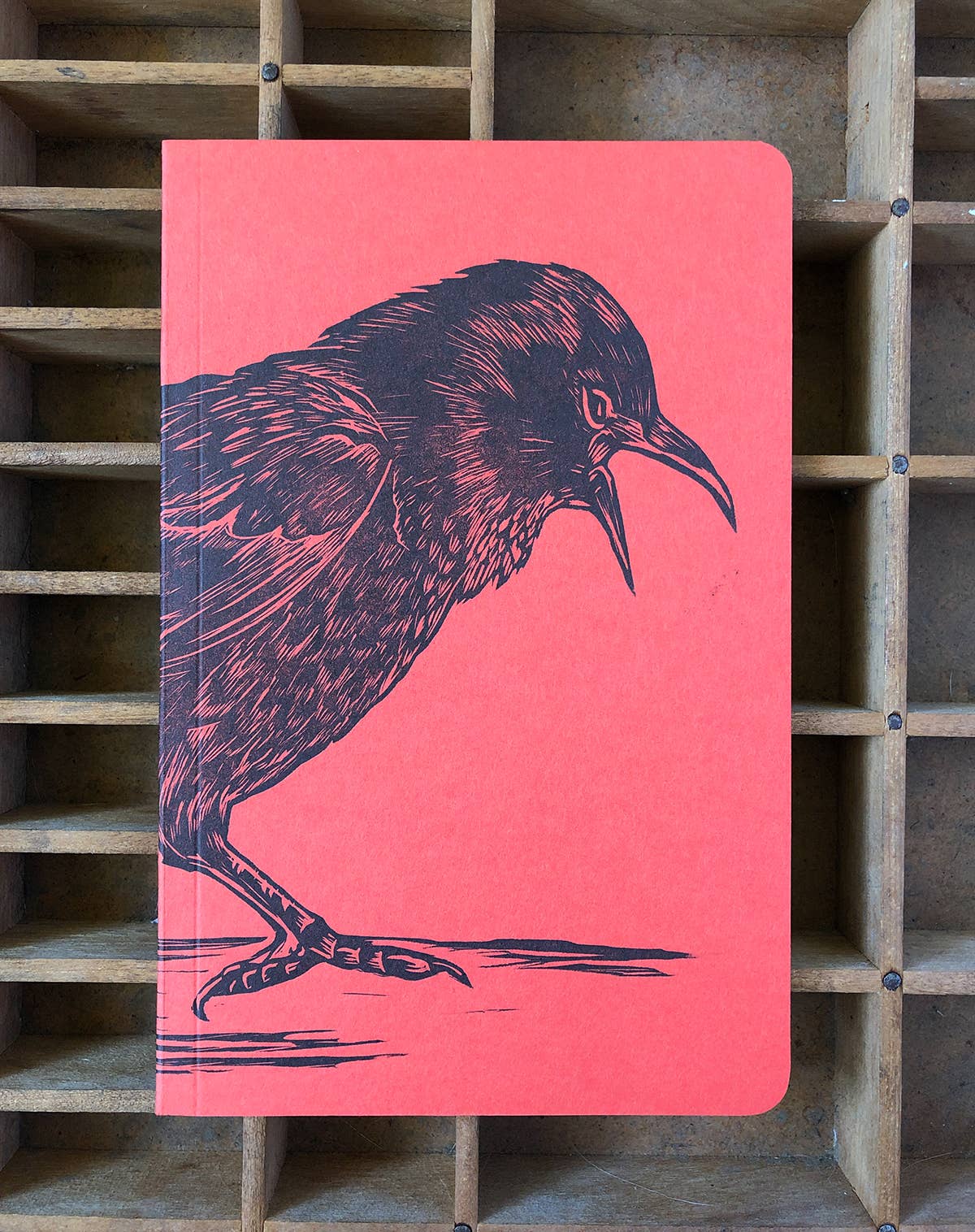 Blackbird Letterpress – wholesale Notebook – crow letterpress notebook4