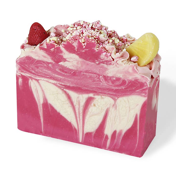 Handmade Pink Lemonade Bar Soap for wholesale by Olliepop