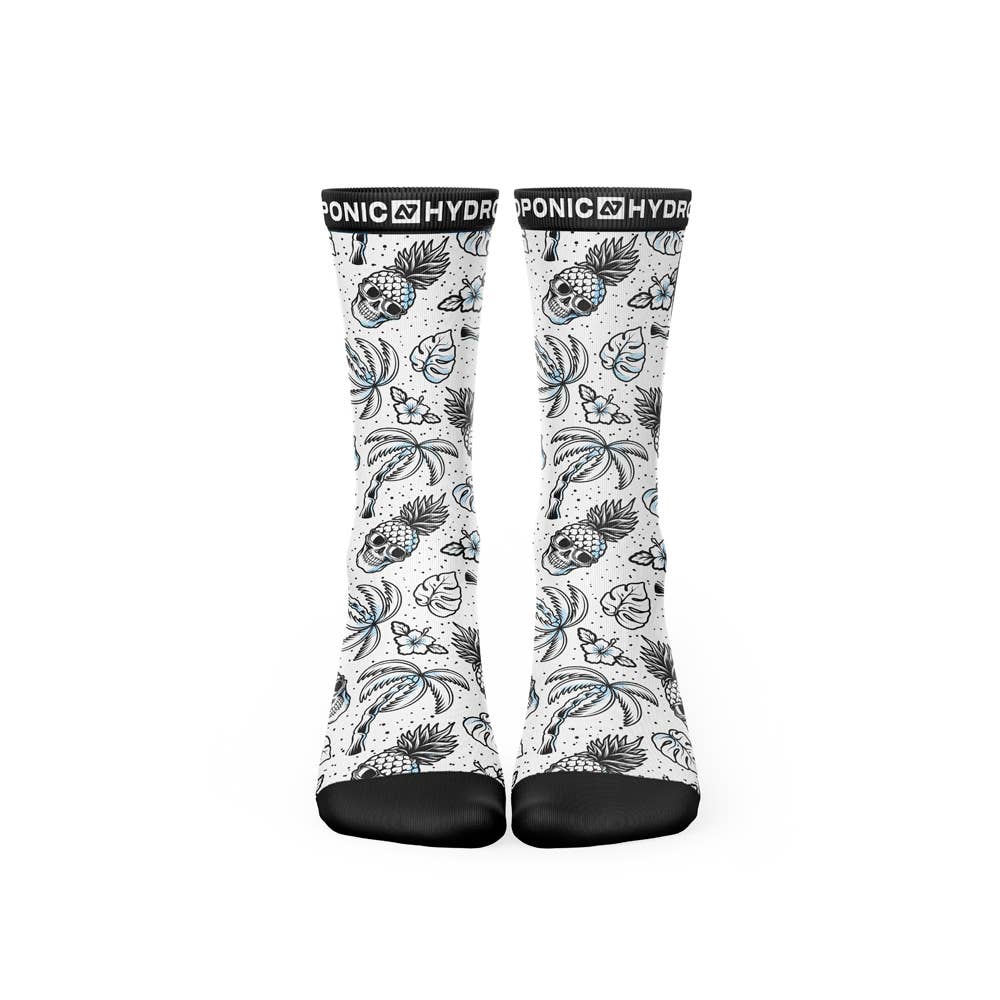 Hydroponic - Wholesale Socks - Unisex - SK Flagship 14-Tropical White1
