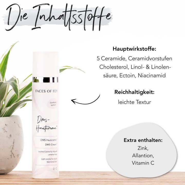 FACES OF FEY - Venta al por mayor Cremas hidratantes antiedad - Crema para la piel DMS + aclarante 100ml - FACES OF FEY