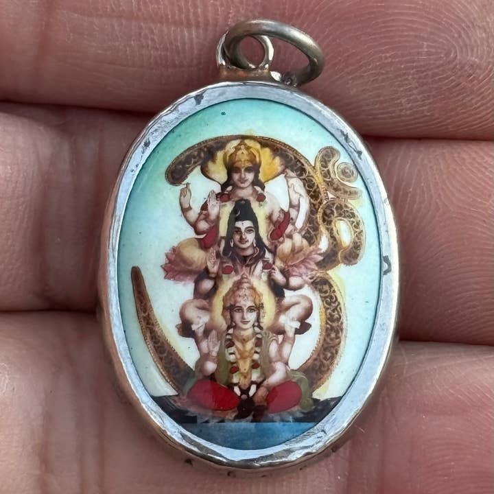 Lungta Imports – Pendente/pingente individual por atacado – Pingentes de Deuses e Deusas Hindus Esmaltados - Joias de Yoga2