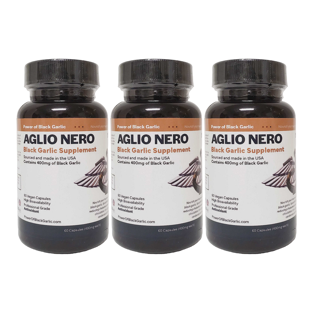 Power of Zeolite - Wholesale Oral Supplement/Vitamin - Aglio Nero Black Garlic Supplement, Sourced & Made in USA1