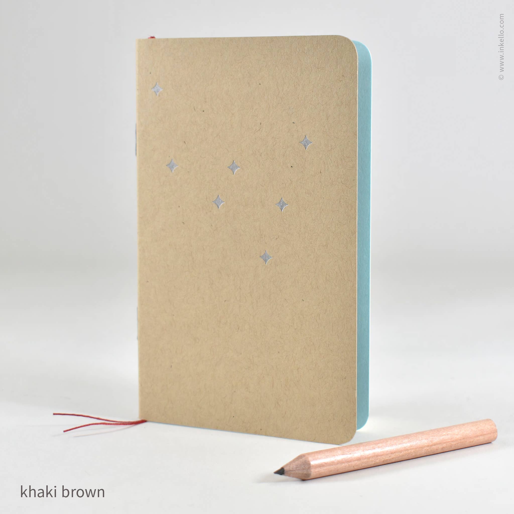 Inkello Letterpress - Wholesale Sketchbook/Sketchpad - Star Booklet + Pencil (#397)4