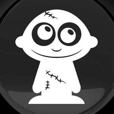 Yndig Zombie Fuel Cap Car Sticker for engroshandel hos WinsterCreations™