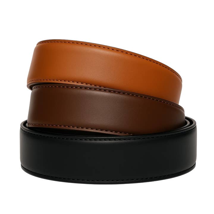 Læderbælter i 100 % fuldnarvet læder for engroshandel hos Kamea