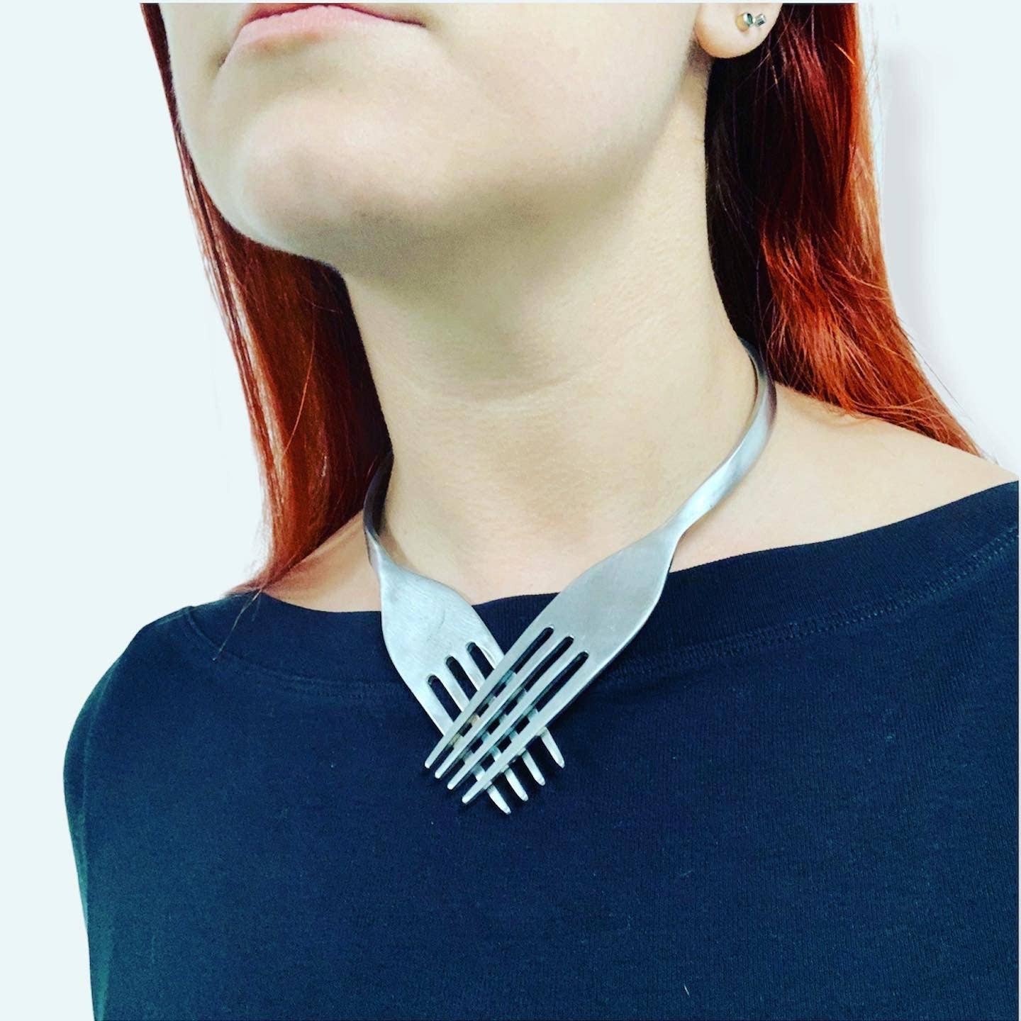 Gleamlety - Wholesale Pendant/Charm Necklace - Forks Necklace0