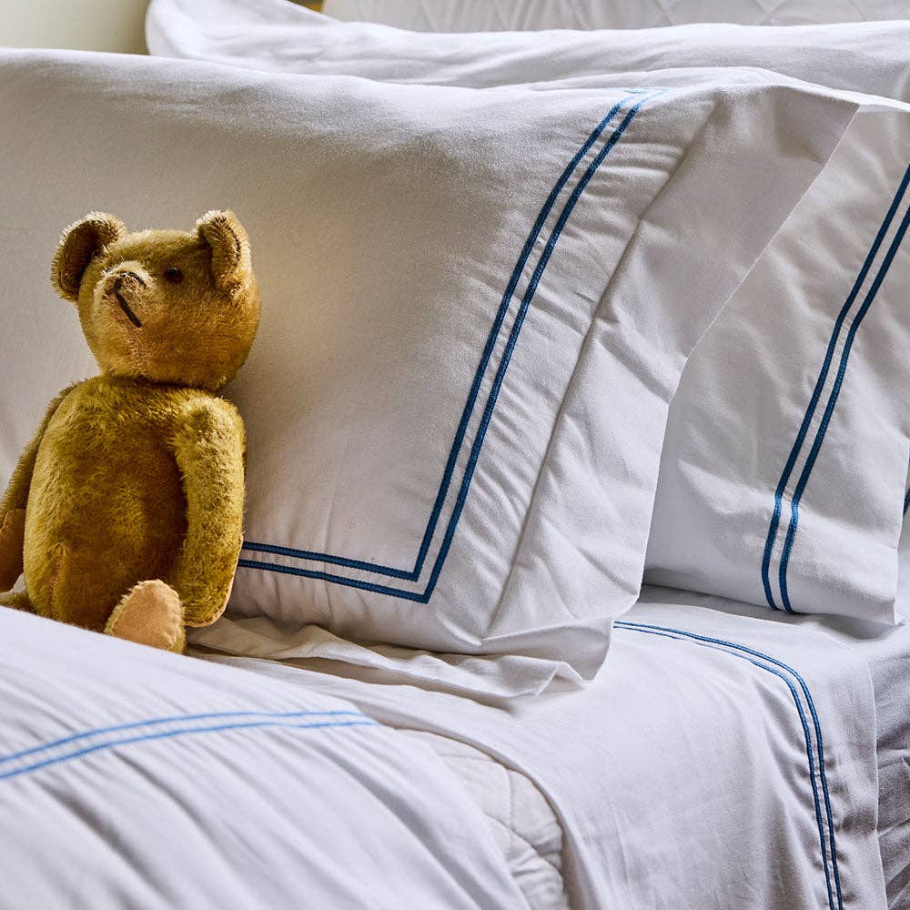 Red Land Cotton - Wholesale Sheet Set - Ella Embroidered Sheet Set10