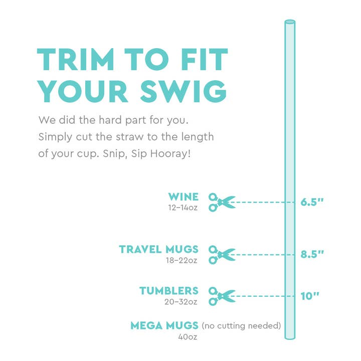 Swig Life - Wholesale Drinking Straw - Mega Mug Christmas Straw Topper Set