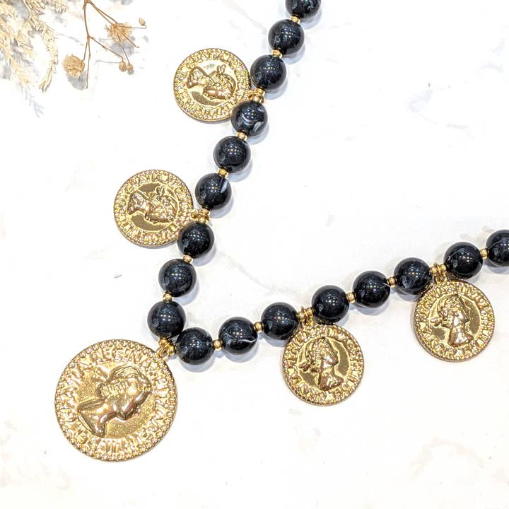 LOLO & YAYA - Wholesale Pendant/Charm Necklace - Montonsej necklace in stainless steel1