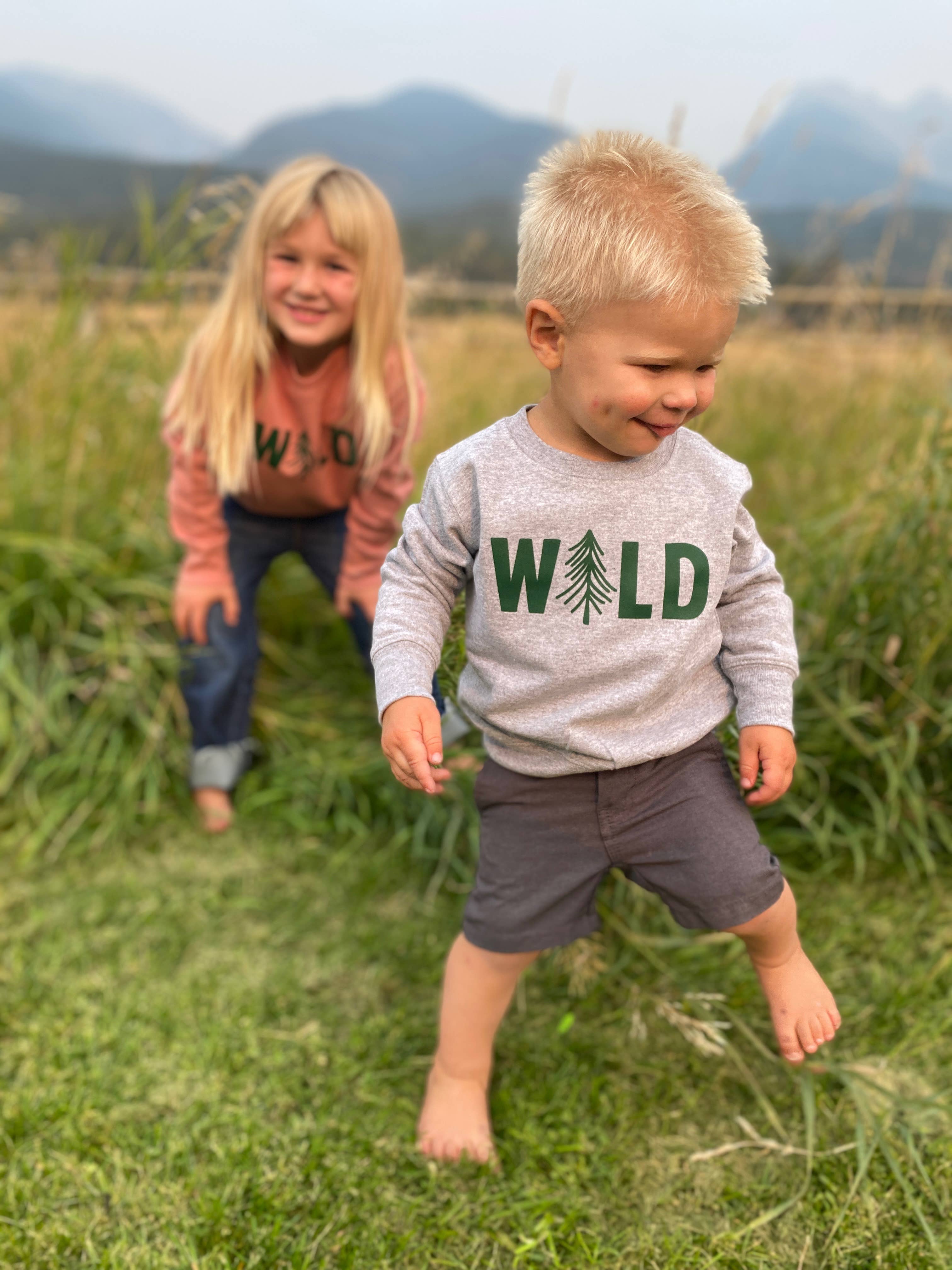 Made of Mountains - Wholesale Sweatshirt - Kids - WILD Tree Kids Crew