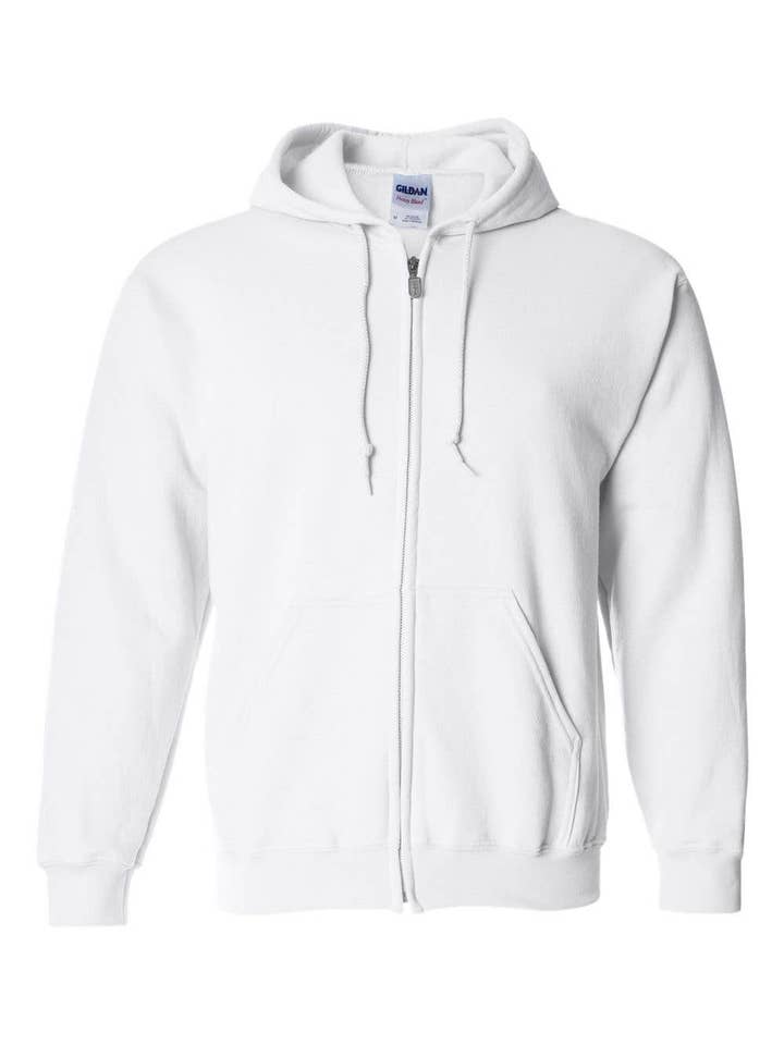 Eleven Fashion - Wholesale Hoodie - Men's - Gildan - Heavy Blend Full-Zip Hooded Sweatshirt
