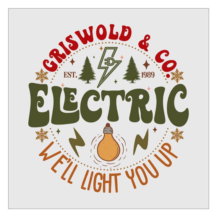 Flawless Transfers - Wholesale Sublimation Transfer - Griswold Electric - Design 2 DTF Transfer