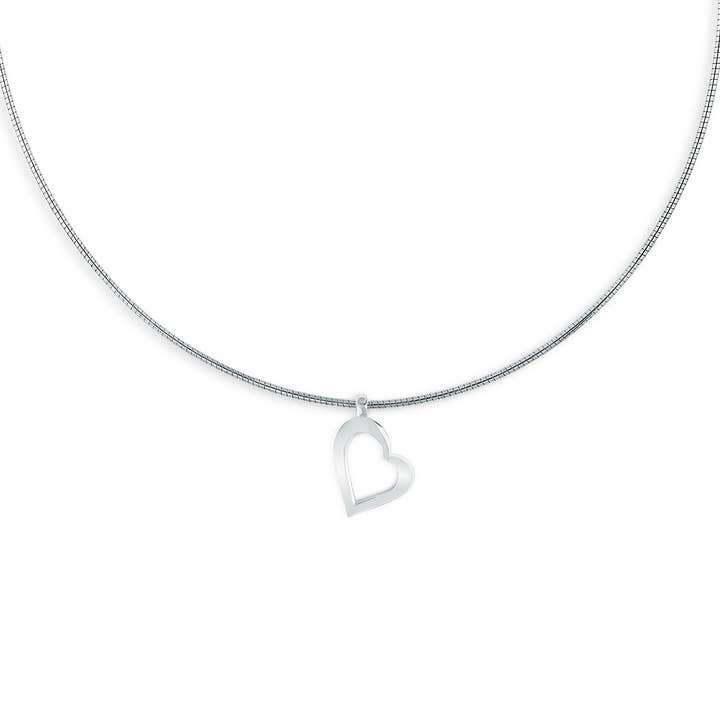 CIONDOLO PICCOLO IN ARGENTO I LOVE U per la vendita all'ingrosso da parte di Argent Basic