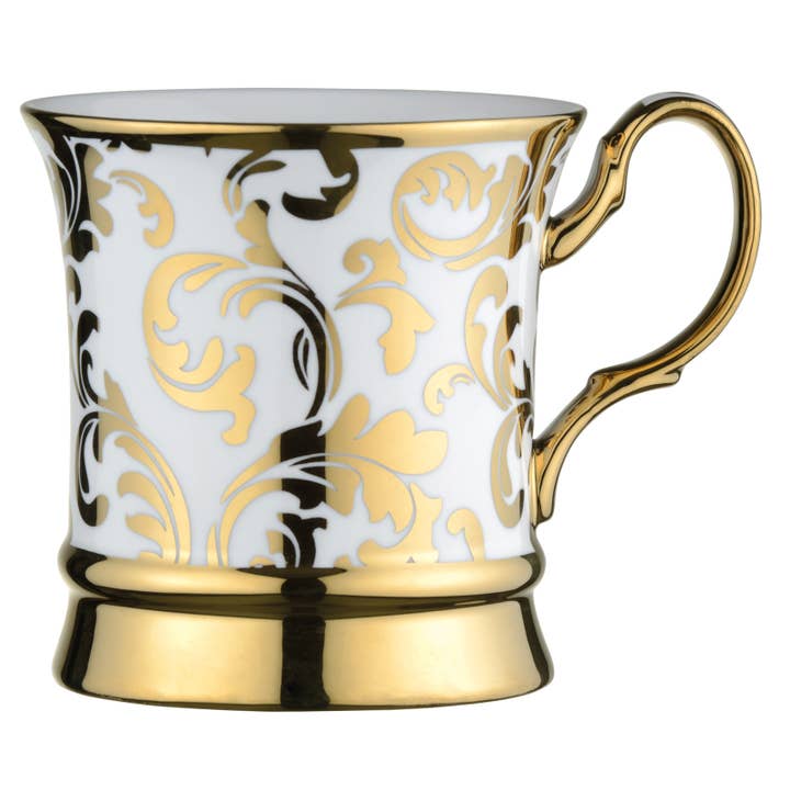 The DRH Collection BV - Wholesale Coffee Mug - Acanthus Mug Gold1