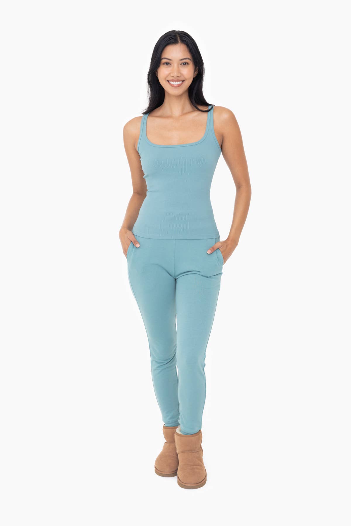 Mono B - Vente Débardeur – femme - Débardeur côtelé à encolure carrée39