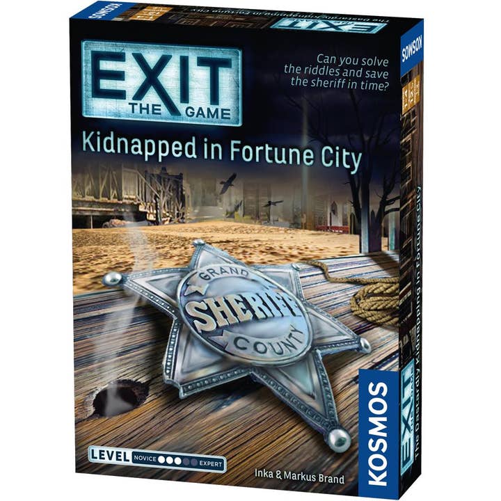 Thames & Kosmos UK LP – wholesale Brädspel – EXIT: Kidnappad i Fortune City - Escape Room Brädspel