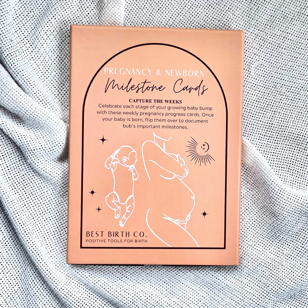 Best Birth Co - Wholesale Milestone Art/Keepsake - Kids & Baby - BUY 15 Milestone Cards for BABY SHOWER Gifts Mum & Bub1