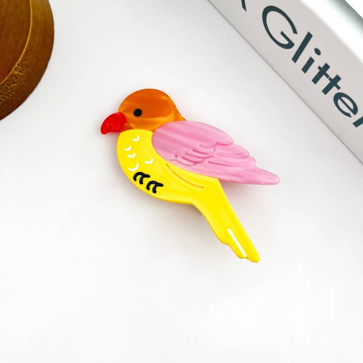 SoapElenGlen - Wholesale Hair Clip - Women's - Whimsical Animal Side Hair Clips, Alligator Barrette5