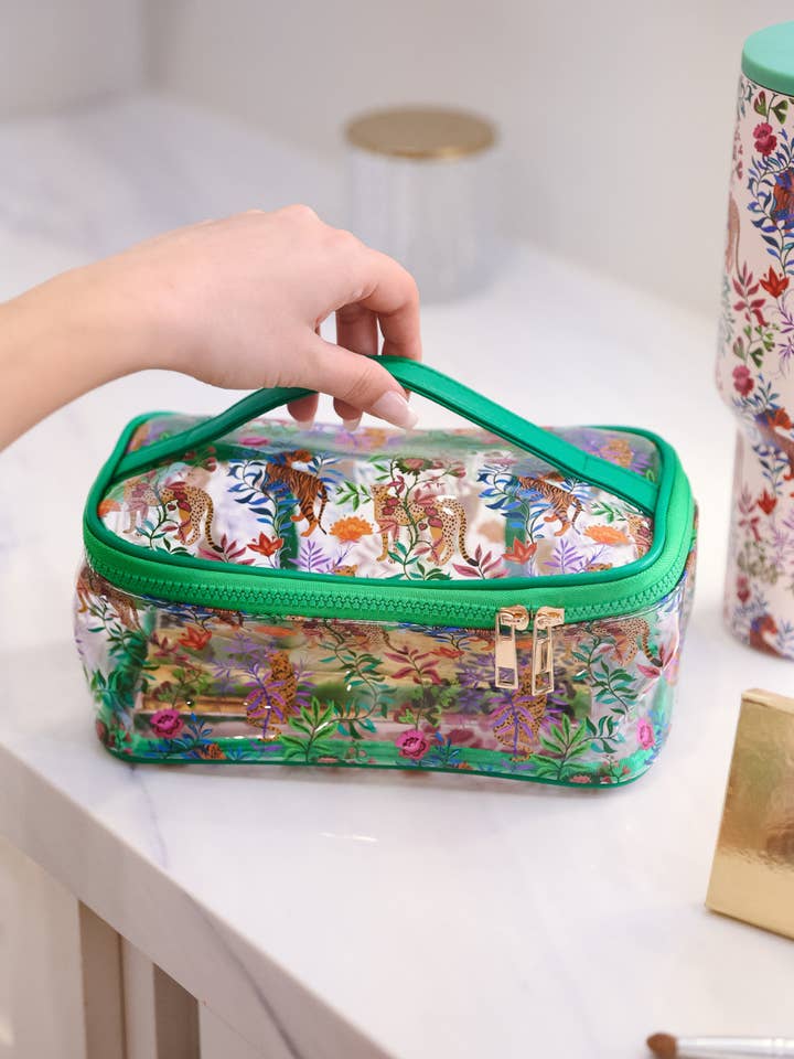 Voyager Zip Bag- Jungle Oasis for wholesale by Jess Lea