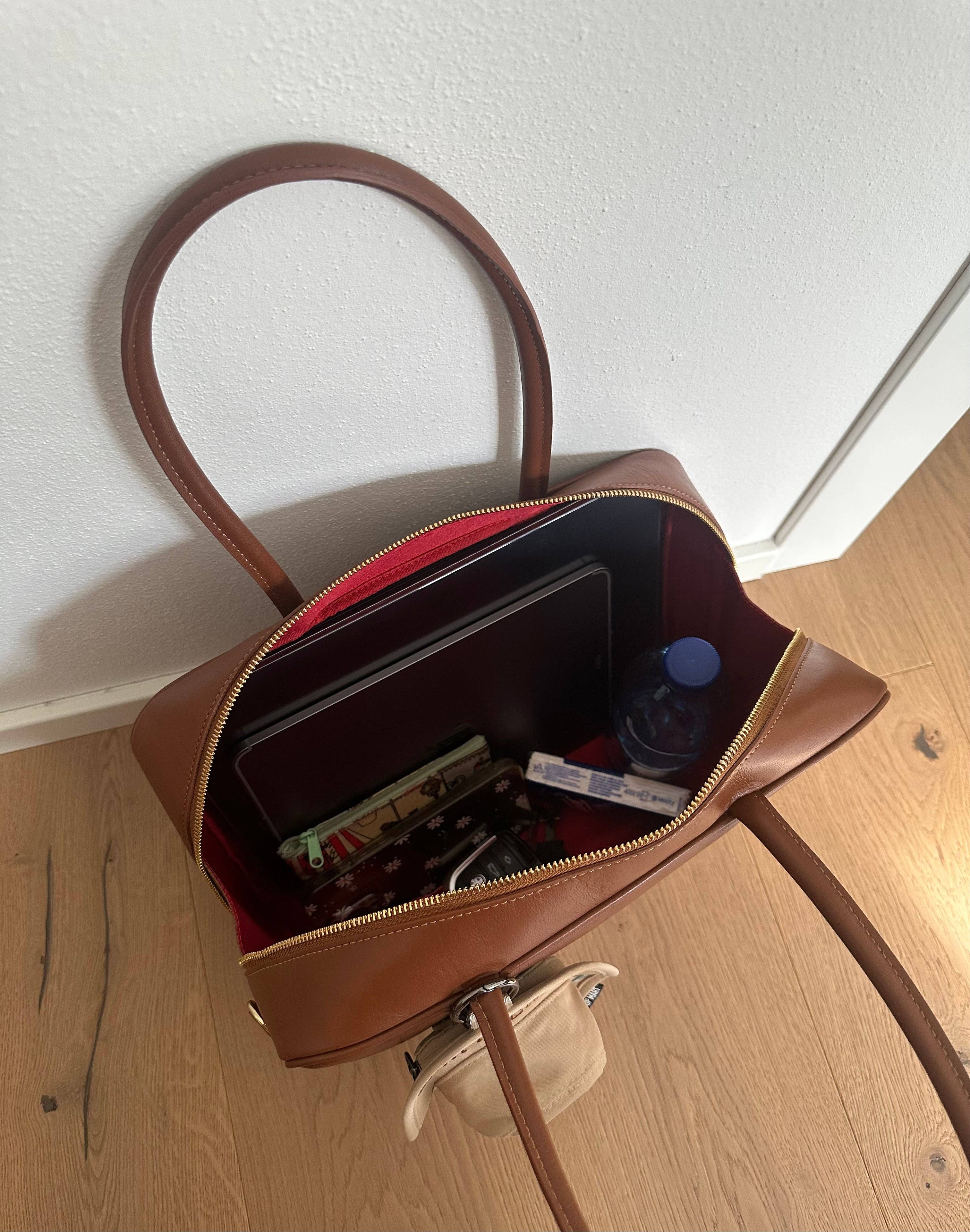 Zhade - Wholesale Top Handle Bag - Women's - CLARA BIG - Genuine smooth leather21