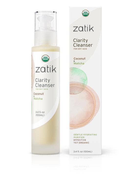 Zatik Naturals - Wholesale Facial Cleanser - Clarity Cleanser, Coconut & Matcha Gentle Hydrating Purifier