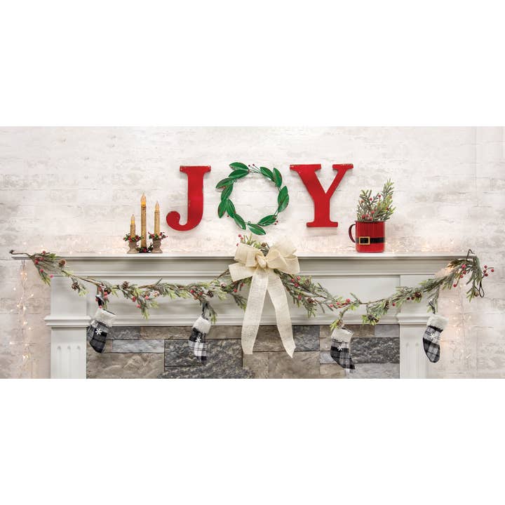 Col House Designs - Wholesale Bunting/Garland - Mountain Pine w/ Berries Garland