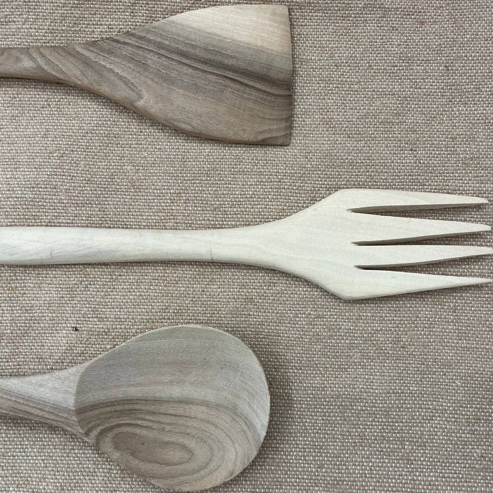 BAHIA HOME - Wholesale Serving Utensil - Walnut kitchen utensils0