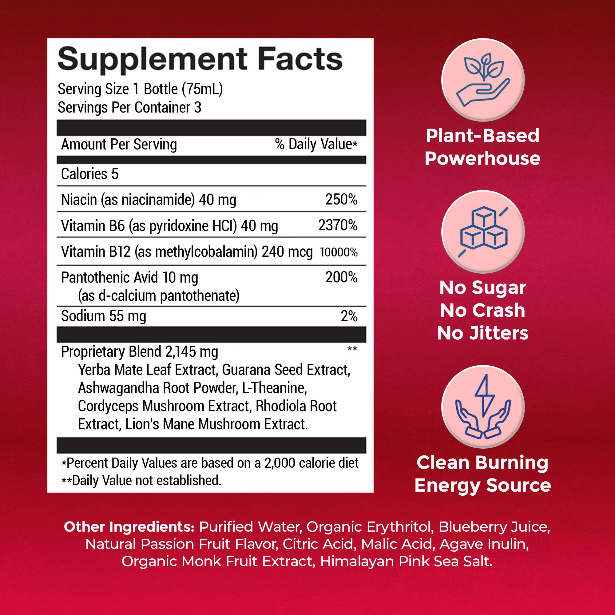 REMOVED BRAND - Vendita all'ingrosso Bevande isotoniche/energetiche - Shot e Bevanda Energetica Sana | Frutto della Passione | Senza Zucchero1