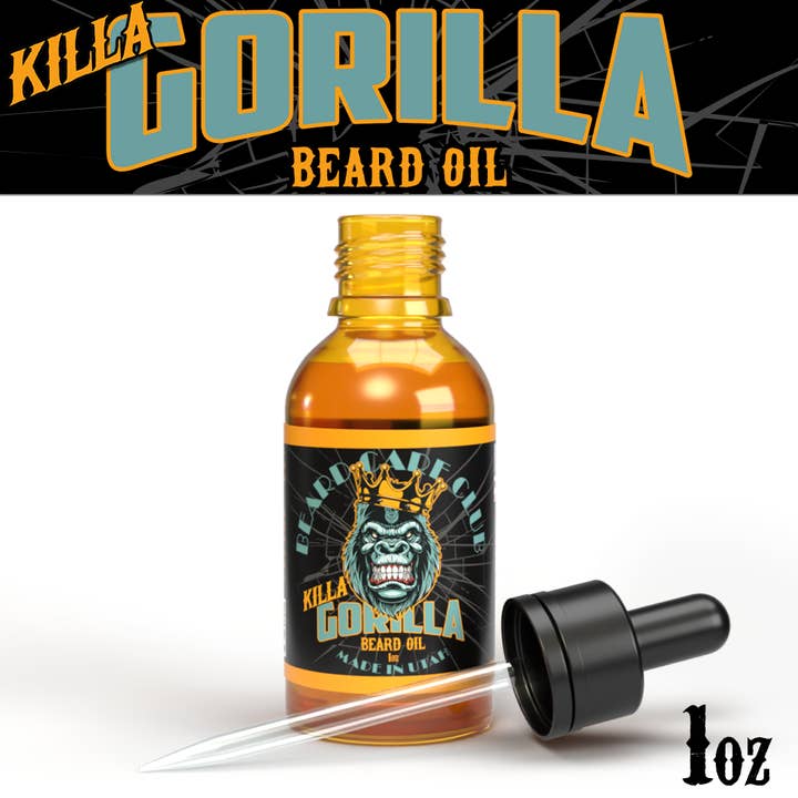 Huile à barbe Killa Gorilla pour la vente par Beard Care Club