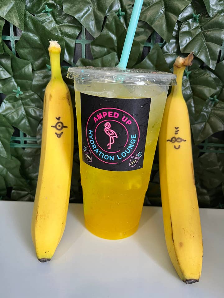 Minion Hydration for wholesale by Amped Up Loaded Teas LLC