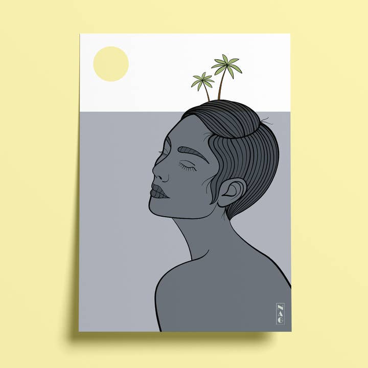 Mother Nature | Print for wholesale by Nathalie Anna Gill