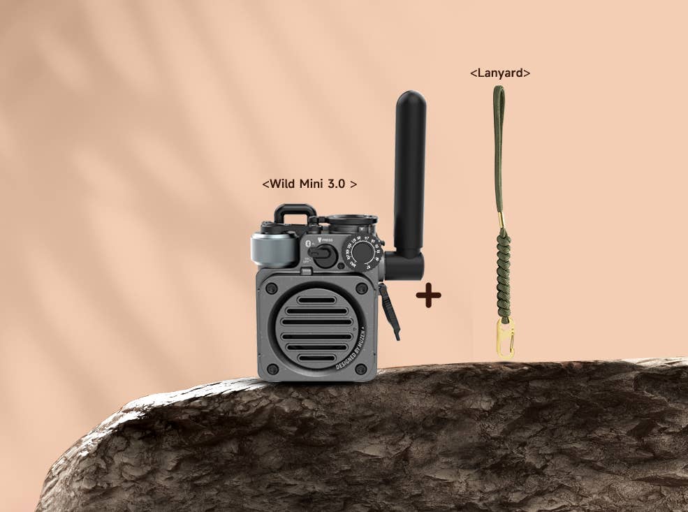 Muzen - Wholesale Speakers - MUZEN Wild Mini 3.0 Outdoor Portable Bluetooth Speaker10