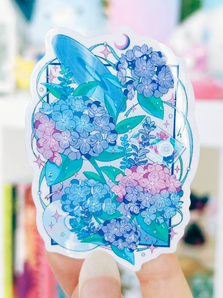 "Records of Youth" Transparent Sticker 3" for wholesale by Prismono