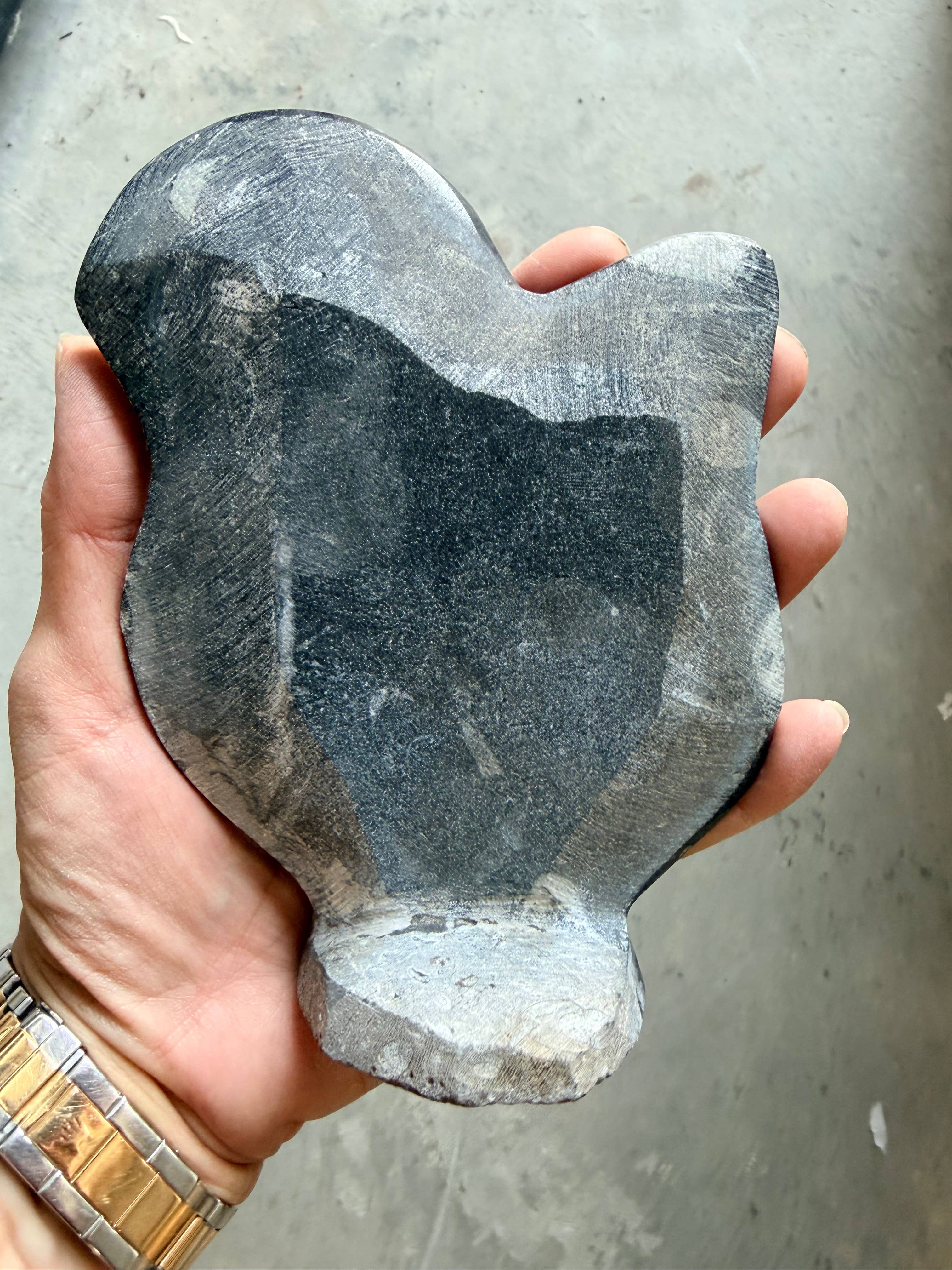 Casablanca Exports - Wholesale Decorative Figurine - Fossil Orthoceras and Goinitite ammonite statue display 2