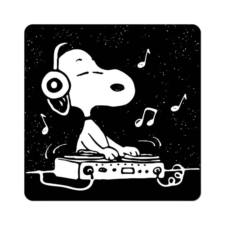 DJ Snoopy - Die-Cut Sticker for wholesale by Apply Stickers