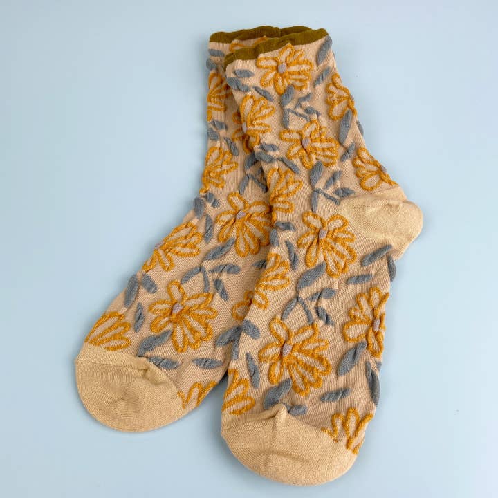 mildstyles - Wholesale Socks - Women's - Sweet Flower Tube Socks8