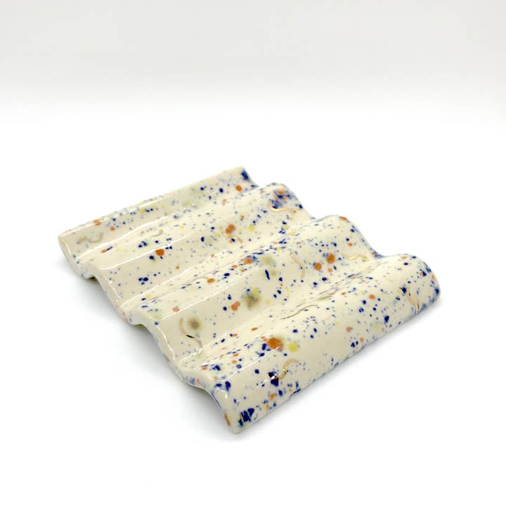 Gesprenkeltes gewelltes Tablett - WT001 für den Großhandel von Hello Klai