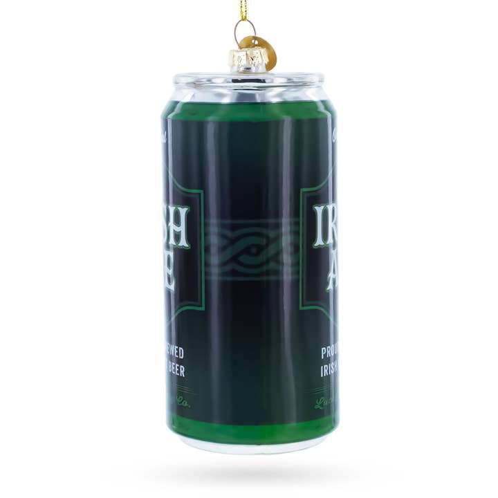 BestPysanky – wholesale Ornament – Irish Ale Beer Can Glass Ornament1