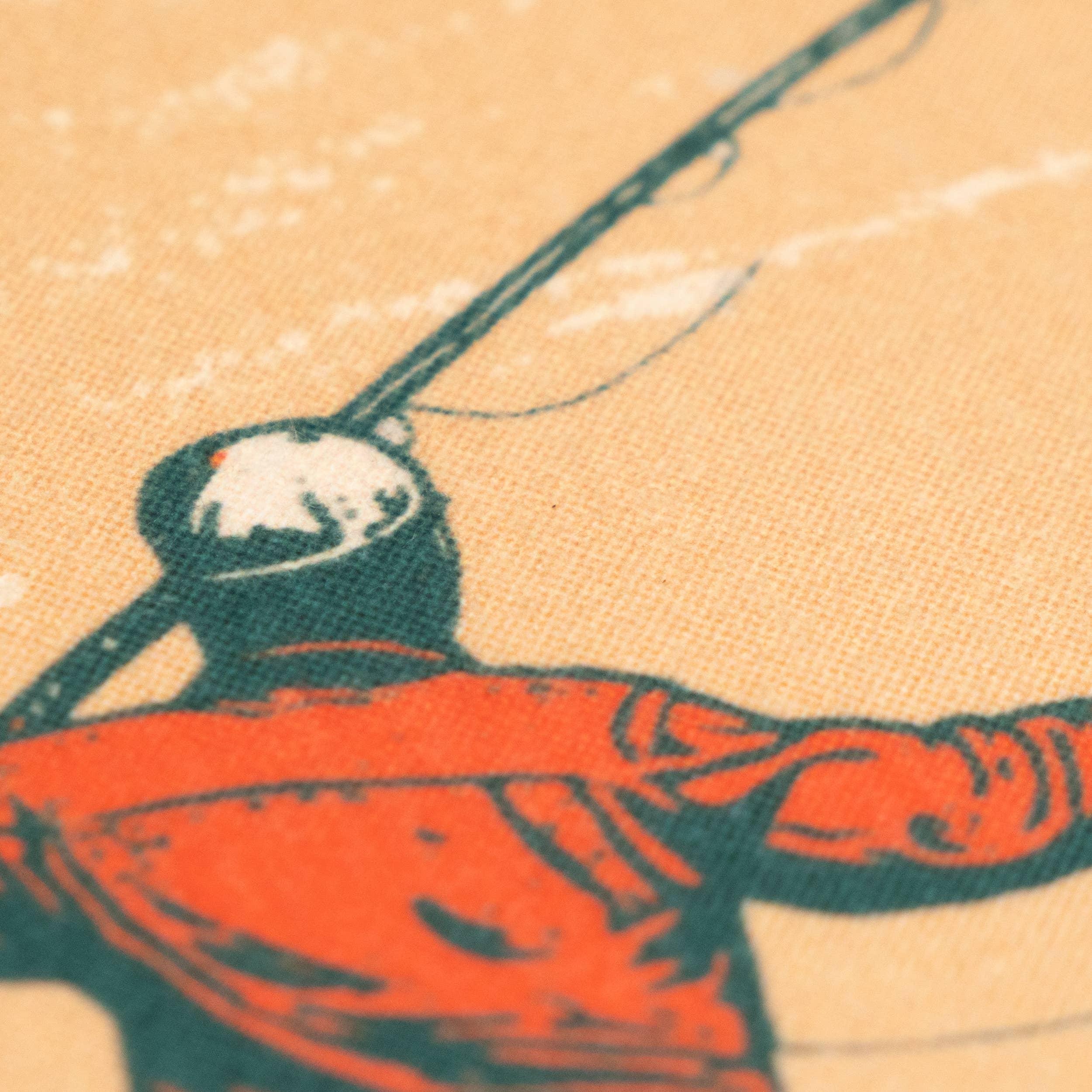 Benoit's Design Co. - Wholesale Bord/bordje - Kan vandaag niet werken Arm In A Cast Felt Camp Fishing Flag Banner3