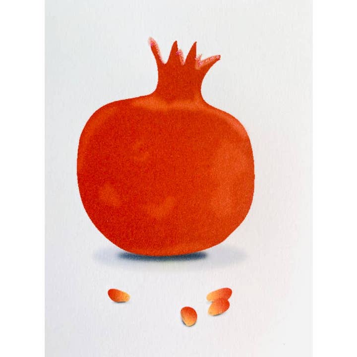 Studio Daedre - Wholesale Everyday Greeting Card - Pomegranate - Loose Card