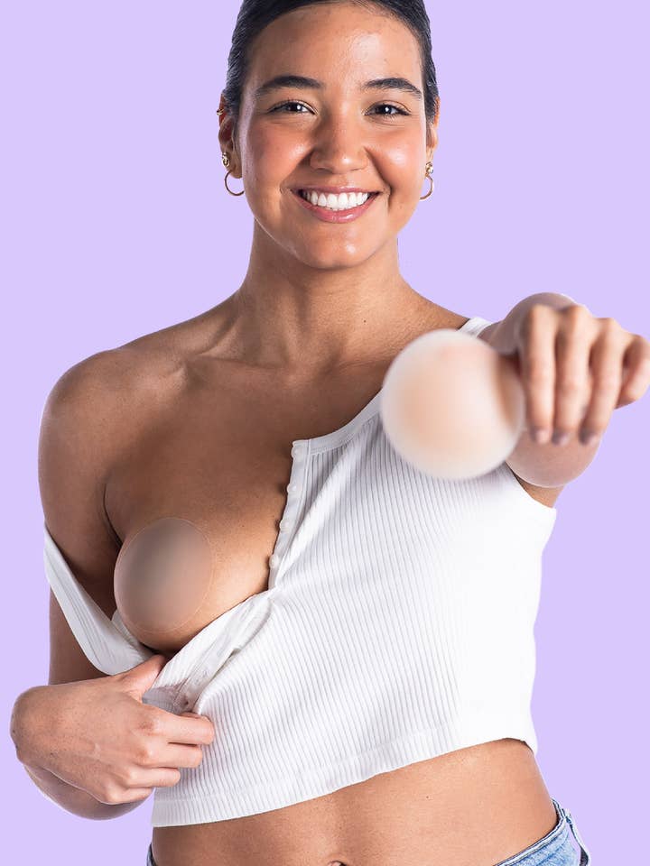 Nipskin Stickwear – Engroshandel Brystvortepads - Dame – Genanvendelige silikone brystvorteovertræk - Nipskin23