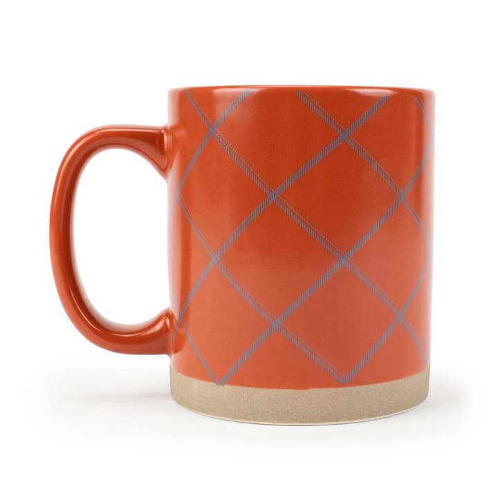 EAST AVENUE - Wholesale Coffee Mug - Ceramic Mugs 4-Pack Raw Bottom Orange PRICE IS PER MUG1