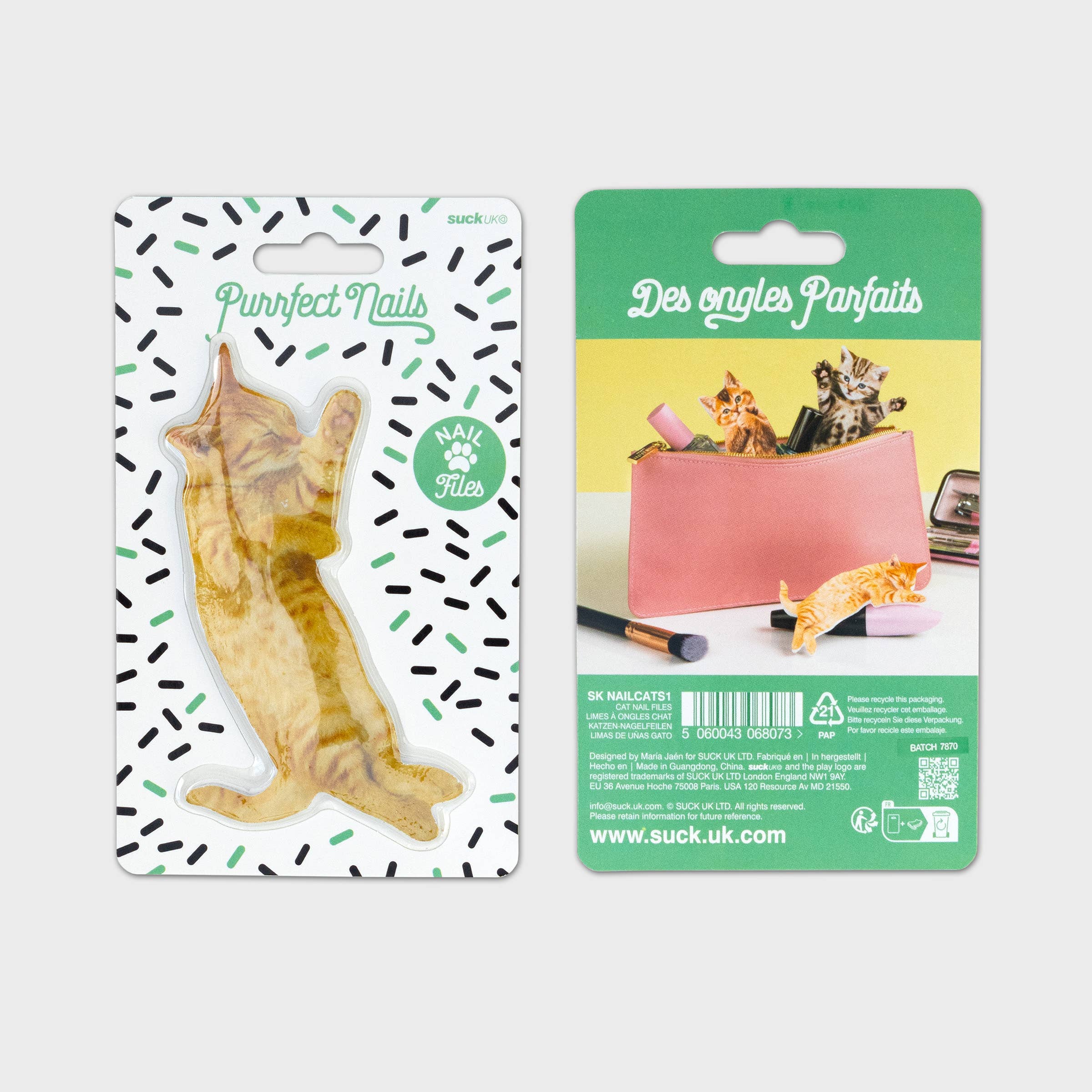 SUCK UK - Vendita all'ingrosso Lime per unghie - Lima per unghie per gatti — Mantiene le unghie in perfette condizioni9