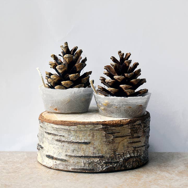 Hunter Gatherer Gifts - Wholesale Fire pit - Personalised Bag of 8 kindle cone Firelighters 1