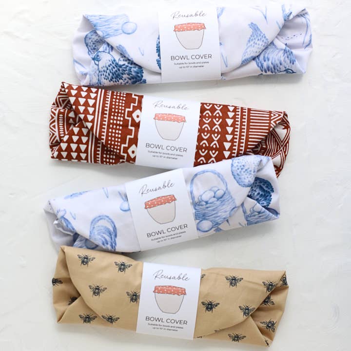 SaidoniaEco - Wholesale Food Storage Wrap/Bag - Dough Proofing Bowl Cover ⋆ 100% cotton Bees5