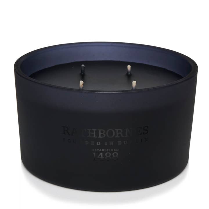 Rathbornes 1488 - Wholesale Jar/Filled Candle - Dublin Dusk Scented Luxury Candle (Smoked Oud & ozonic accords)