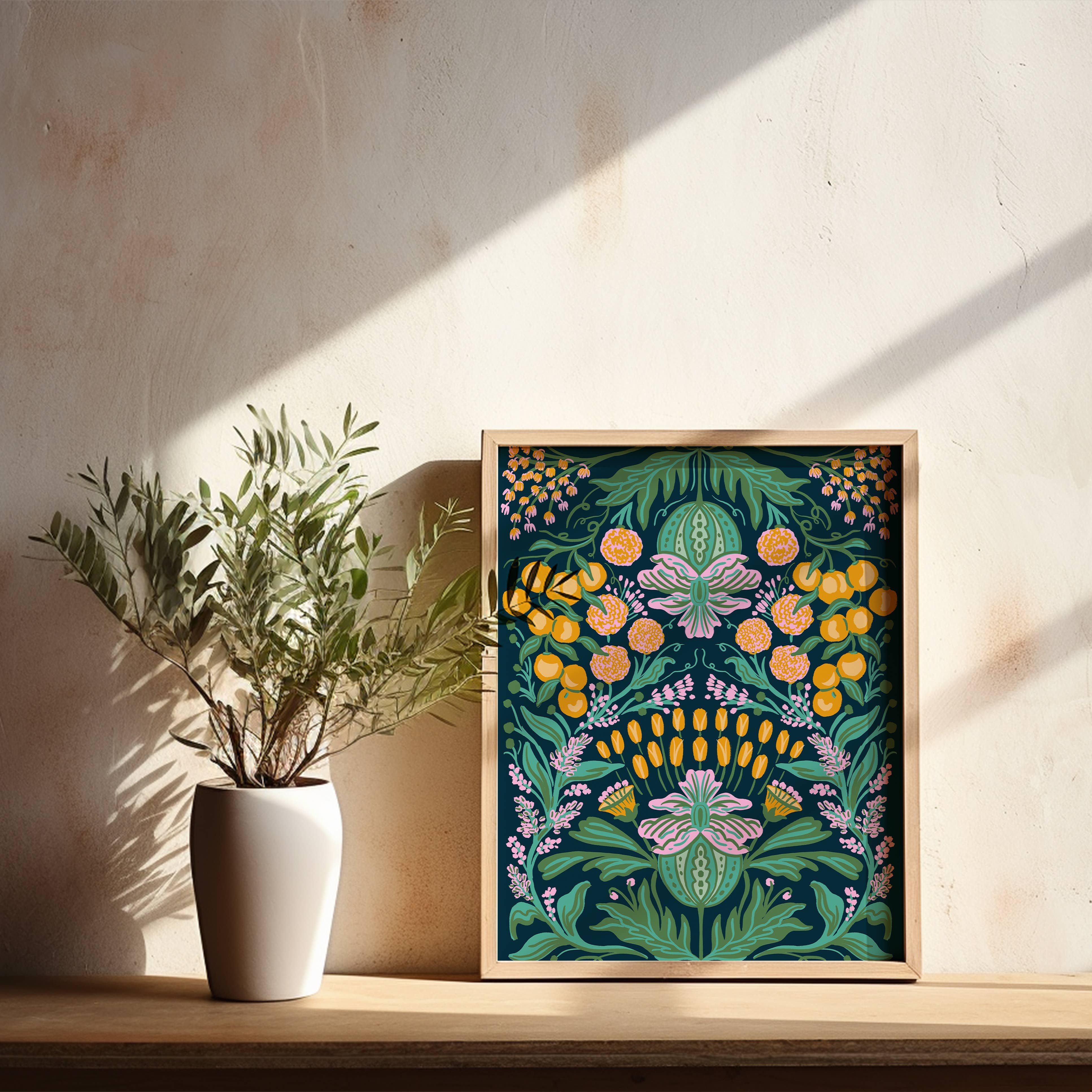 Tara Reed - Wholesale Art Print - "Victorian Floral" - 8" x 10" Giclée Art Print1